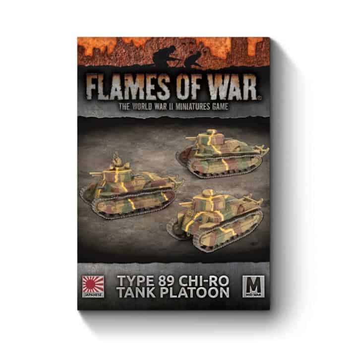 Type 89 Chi-Ro Tank Platoon (x3 Tanks)