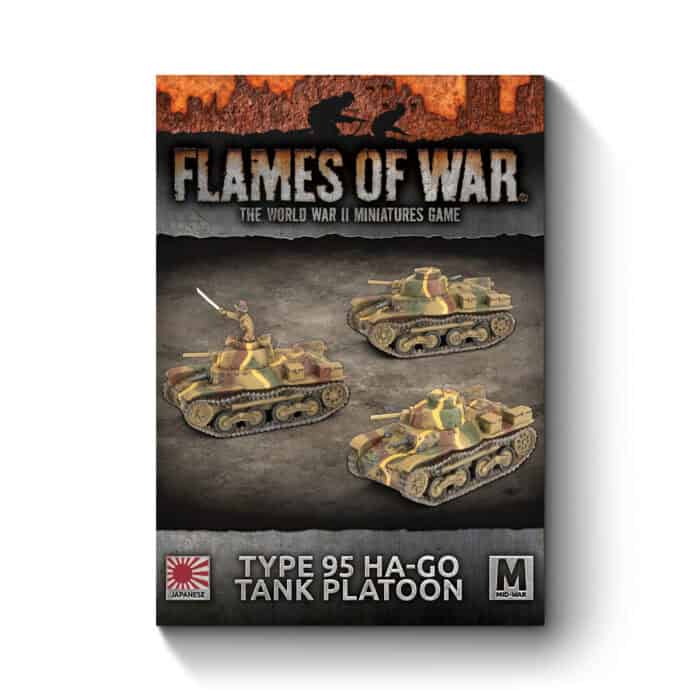 Type 95 Ha-Go Light Tank Platoon (x3 Tanks)