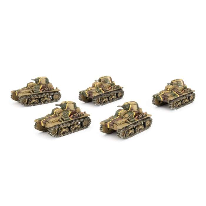 Type 94 TK Recon Tankette Platoon (x5 Tanks) - Imagen 2
