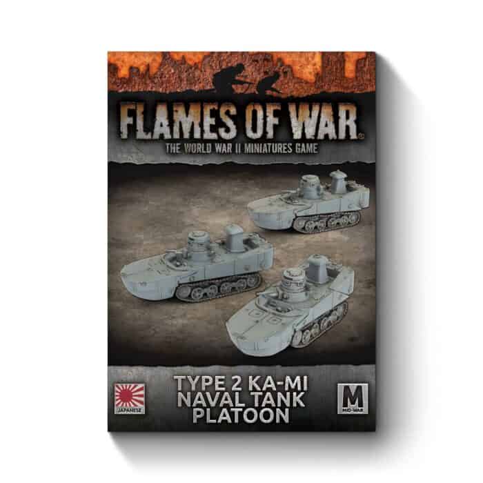 Type 2 Ka-Mi Naval Tank Platoon (x3)
