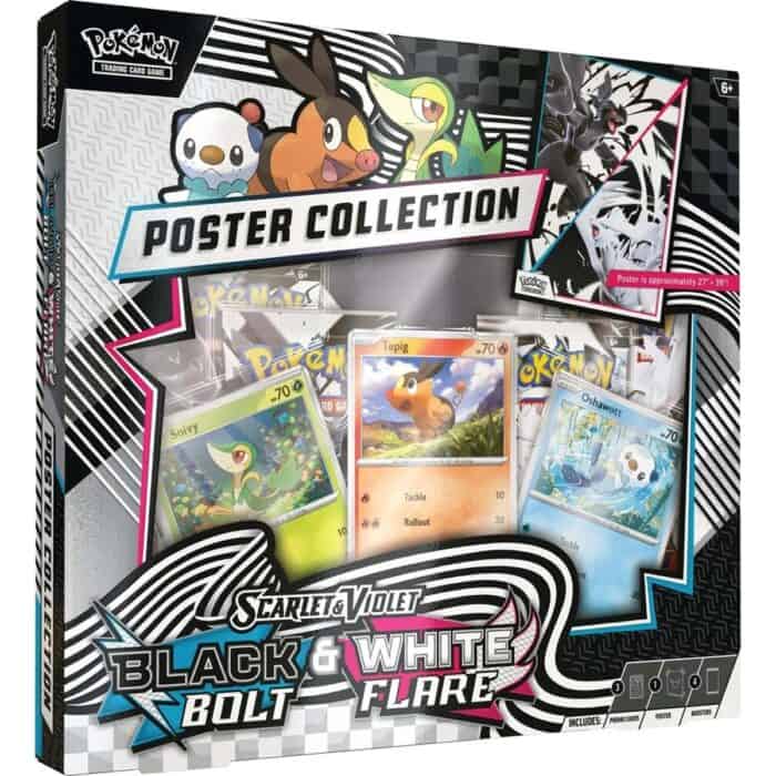 Poster Collection Black Bolt & White Flare Scarlet & Violet Pokémon TCG (English)