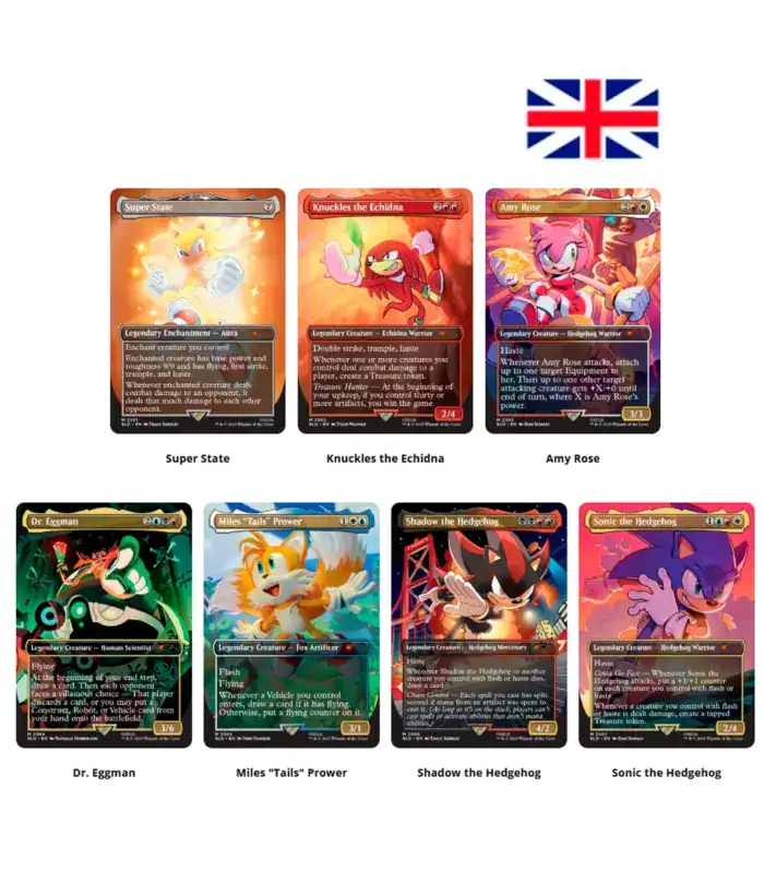 MTG: Secret Lair x Sonic: Friends & Foes WPN Exclusive EN (Preventa) - Imagen 2