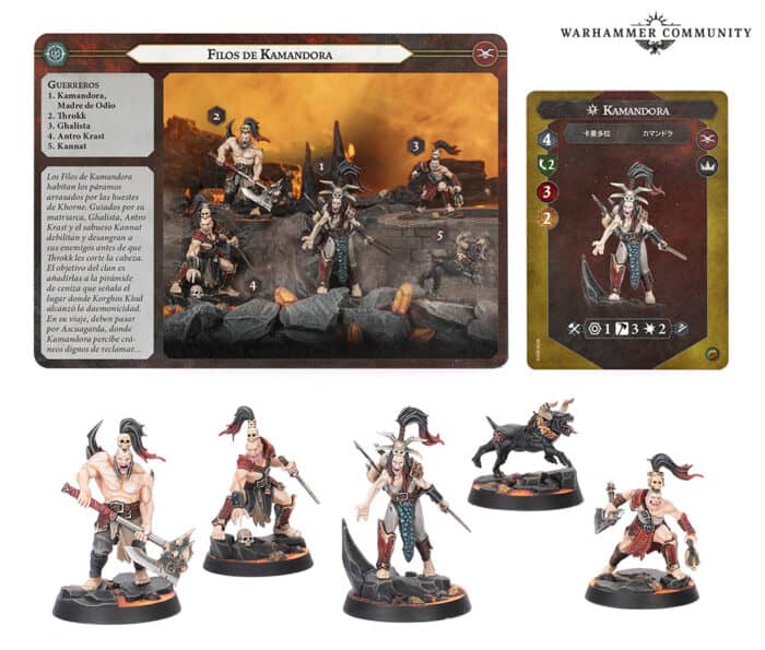 WARHAMMER UNDERWORLDS:FILOS DE KAMANDORA (Preventa)