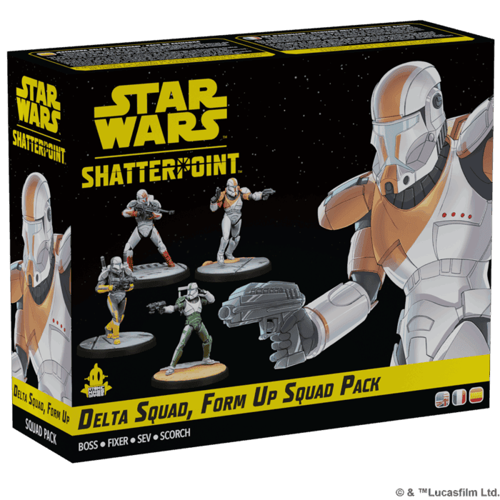 Shatterpoint: Delta Squad, Form Up Squad Pack (preventa)