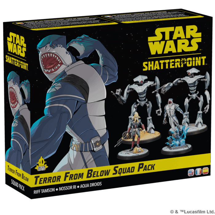Shatterpoint: 	Terror From Below Squad Pack (Preventa)
