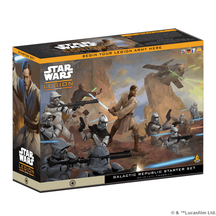 SW Legión: SW Legión: Galactic Republic Starter Set (Preventa)