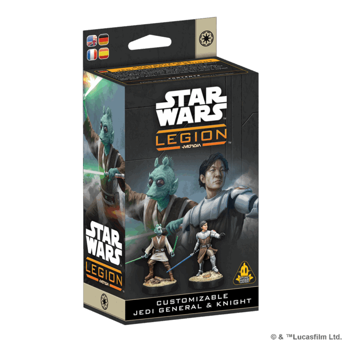 SW Legión: Customizable Jedi General & Knight (Preventa)