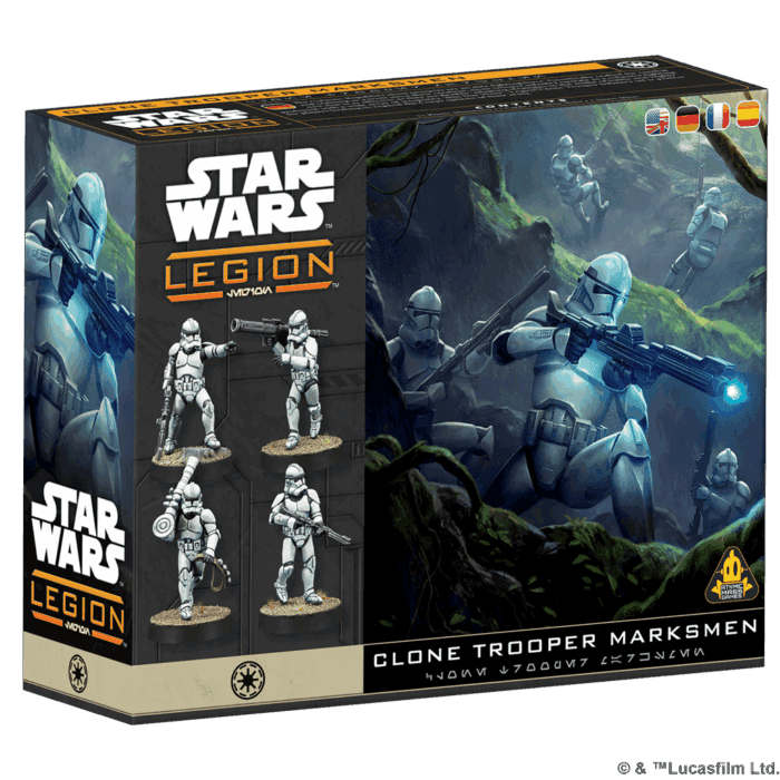 SW Legión: Clone Trooper Marksmen Unit (Preventa)