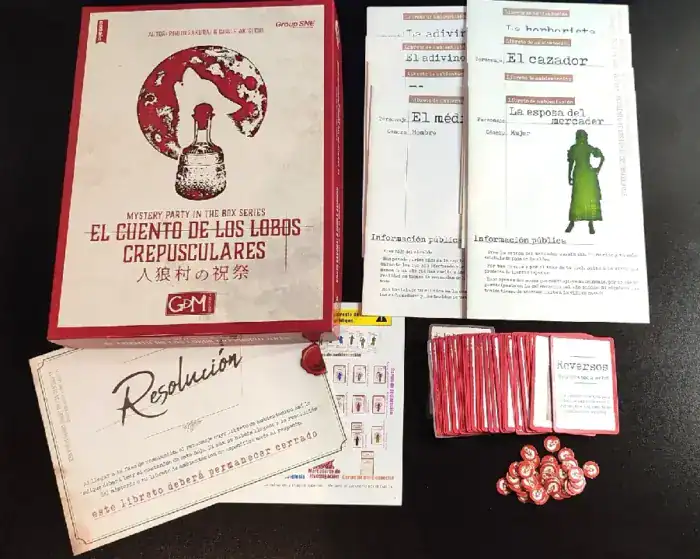 Mystery Party: El Cuento de los Lobos Crepusculares - Imagen 2