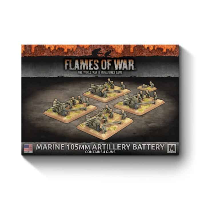 Marine 105mm Artillery Battery (x4)