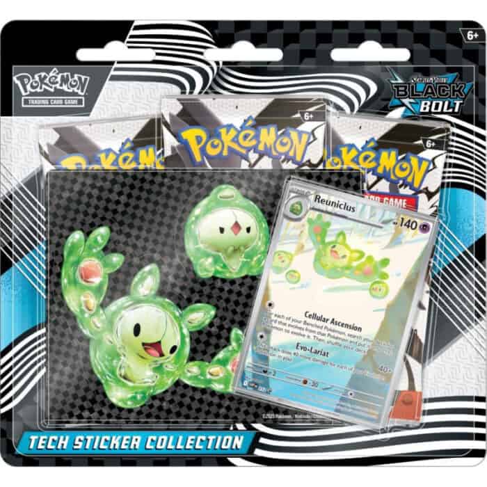 Black Bolt: Reuniclus Tech Sticker Collection