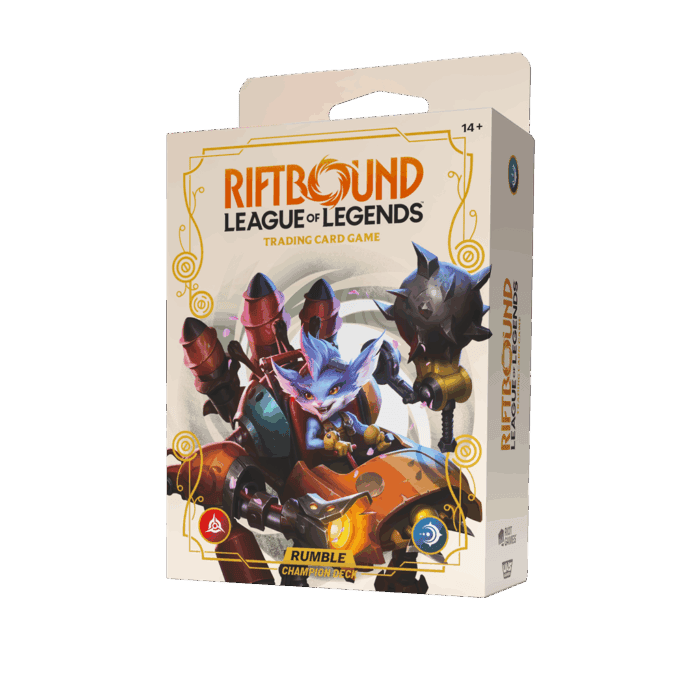 Riftbound: League of Legends TCG  Spiritforged Champion Deck  Rumble EN (Preventa)