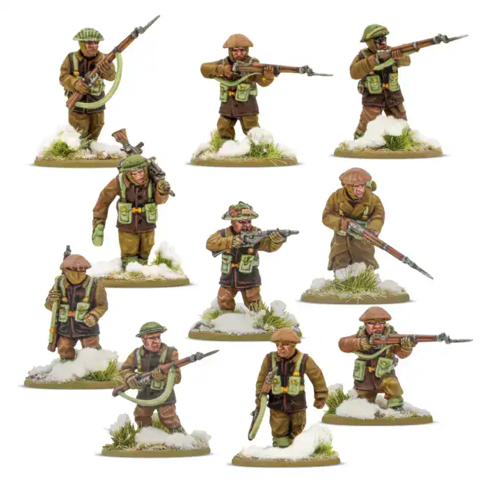 'Crossing the Rhine' - British & Canadian infantry (Winter) Starter Army - Imagen 4