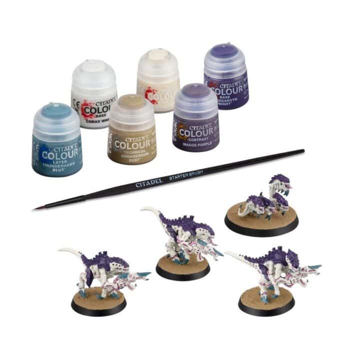 Tiránidos: Termagantes y Enjambre Devorador + pinturas - Imagen 2