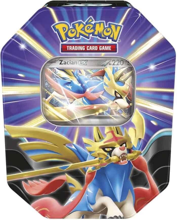 Lata leyendas afiladas de JCC Pokémon Zacian ex
