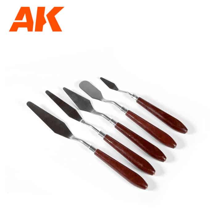 AK9051 SET DE ESPÁTULAS PARA MODELAR - Imagen 2