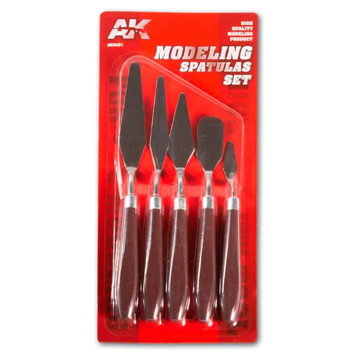 AK9051 SET DE ESPÁTULAS PARA MODELAR