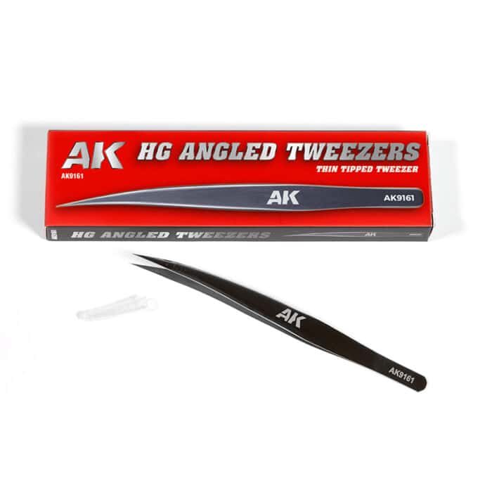AK9161 HG PINZA ANGULAR 01 PUNTA FINA