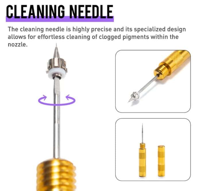 Airbrush Cleaning Kit Gaahleri - Imagen 3