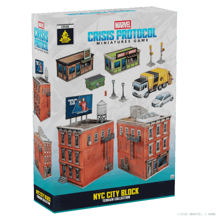 Marvel Crisis Protocol: NYC City Block Terrain Collection (preventa)