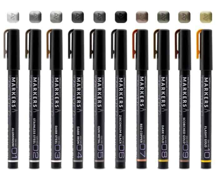 Metallic Series Marker Set - Imagen 8