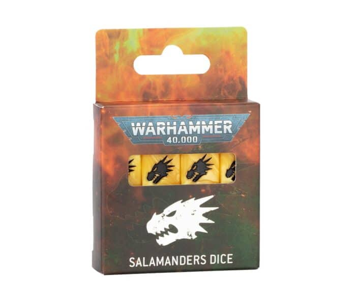 Juego de dados de los Salamandras (Preventa)