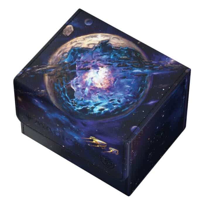 Ultimate Guard Sidewinder 100+ Xenoskin Magic: The Gathering "Edge of Eternities" - Gemstone Caverns - Imagen 2